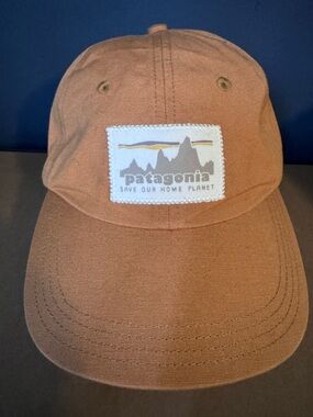 Rare Patagonia Save our Planet Trad adjustable hat